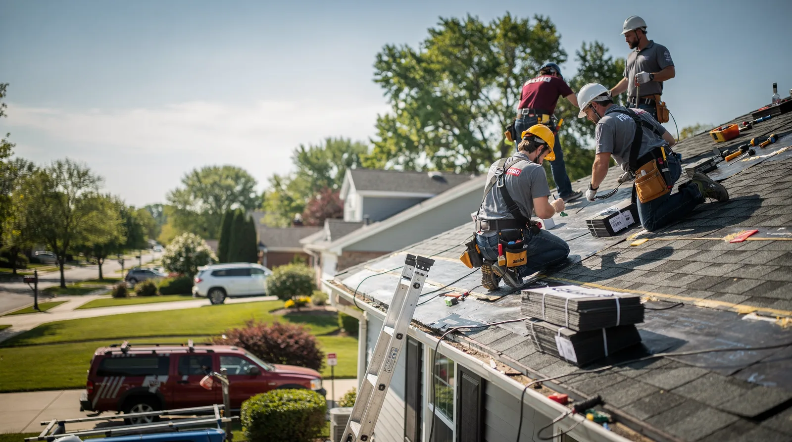 Roof Repair in Tinley Park, IL around you